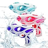 3er-Pack Wasserpistolen für Kinder und Erwachsene, Wasserpistolen mit Abzug für Jungen und...