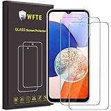 WFTE [2 Stück Panzer Schutz Glas für Samsung Galaxy A14, 9H Härte Panzer Schutz Glas,...