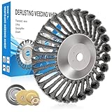 Profi Unkrautbürste für Freischneider, 25,4 mm wildkrautbürste, Drahtbürste Für Freischneider...