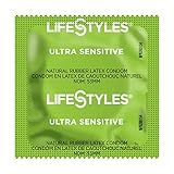 Lifestyles Ultra Sensitive Kondom, geschmiert, Latex