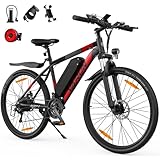 Varun E Bike, 27,5 Zoll E-Mountainbike Herren Damen mit 250W Motor, 48V13Ah Li-Ion Akku, Ebike Mit...