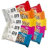 The Gluten Free Brothers Proteinriegel, Variety Pack, 58 ml (10 Stück), 5 Geschmacksrichtungen,...