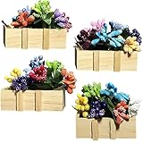 ZYEKIU 4 Stück Blumen Deko Kühlschrank Magnete Cute Kühlschrankmagnete Dopamine Decor Aesthetic...