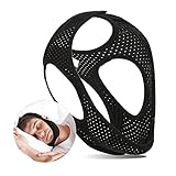 Schnarchstopper Anti Schnarchen Kinnriemen, Anti Snoring Chin Strap, Schnarchlösung, Hilft Gegen...