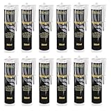 12x Maleracryl weiß 300ml | Acryl Dichtstoff, Bauacryl, Dichtmasse | 12 Stück
