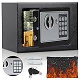 Tresor Möbeltresor,MöBeltresor Klein mit Feuerfest Wasserdicht Geldtasche für Zuhause mit...