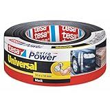 tesa extra Power Universal Gewebeband - Gewebeverstärktes Ductape zum Reparieren, Befestigen,...