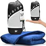 Medidisa | Reisedecke Ultraleicht warm für Reisen & Camping (Fleece, 170x120 cm) - Leichte, warme...