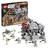 LEGO 75337 Star Wars at-TE Walker, Bewegliches Spielzeugmodell, Set mit Minifiguren inkl. 3...