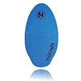 Nooney Skimboard aus Echtholz mit Anti-Rutsch-Deck Pad blau (37 Inch (94 cm))