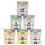 GranataPet Liebling's Mahlzeit Multipack 1, Nassfutter für Hunde im Probierpaket,...