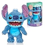 WOW! STUFF Disney Chatty Stitch Deluxe Puppetronic, Interaktive Animatronik Puppe mit über 50...