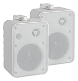 McGrey One Control WH MKIII Lautsprecher Paar - Kompakt-Boxen für Installation, Studio oder...