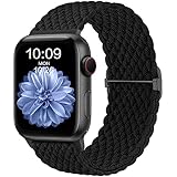 CeMiKa Geflochtenes Armband Kompatibel mit Apple Watch Armband 45mm 44mm 42mm 49mm für Damen...