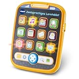 VTech Baby Zweisprachiges Lerntablet – Spielerisch erste Wörter auf Deutsch und Englisch Lernen...