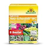 Neudorff Netz-Schwefelit WG – Zur wirksamen Bekämpfung von Pilzkrankheiten wie Echter Mehltau an...