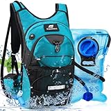 Expansea Trinkrucksack mit Trinkblase 3L BPA-Frei, Wasserdichter Outdoor-Rucksack, Rucksack mit...