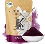 Wilde Heidelbeere bio Pulver - gefriergetrocknetes Wildheidelbeerpulver bio - EU-Landwirtschaft -...