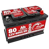 Autobatterie Speed AGM 80Ah 800A Start&Stop