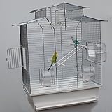 Vogelkäfig,Wellensittichkäfig,Exotenkäfig,60 cm Vogelkäfig Vogelbauer Wellensittich Kanarien...