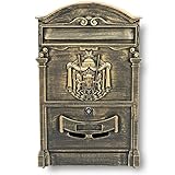 Verda Briefkasten Postkasten Retro Antik Vintage Wandbriefkasten Mailboxen Aluguss Modellwahl [40 x...