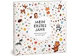 Babyalbum Mein erstes Jahr - Baby Erinnerungsbuch für die schönsten Momente - Das Babybuch zum...