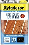 Xyladecor Holzschutz-Lasur 2 in 1, 4 Liter Ebenholz