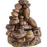 Exo Terra natürlicher Wasserfall, in Kieselsteinoptik inkl. Pumpe, Wasserquelle für Reptilien und...