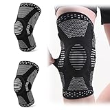 MEIION Rotelie KnieLife 2.0 - Die Revolutionäre Kniebandage Kompressions-Kniebandage Set für Damen...