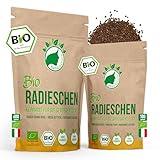 NanaNatura's Bio Radieschen Sprossen Samen 180g | Keimfähige Radieschensamen zur Sprossenzucht |...