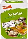 tegut… Kräutertee, aromatisch-mild, 20 Beutel, 30 g