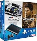 PlayStation 3 - Konsole Super Slim 500 GB (inkl. DualShock 3 Wireless Controller + Uncharted 3 GOTY...