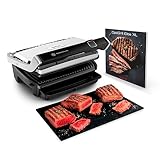 Tefal OptiGrill Elite XL Kontaktgrill, 16 Programme, Digitales Display mit Garstufenanzeige,...