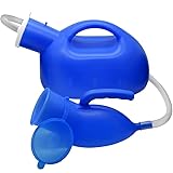 Ksxvboev 2000 ml Herren-Urinal, tragbarer Urinbecher, Urinauffangbehälter, auslaufsichere...