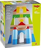 HABA 305162 - Bausteine – Große Grundpackung, bunt, mit 43 Steinen in unterschiedlichen Farben...