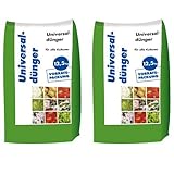 25 kg Universaldünger NPK 8-4-5 Gartendünger organisch-mineralischer Dünger für Blumen & Obst...