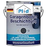 plid® Garagenboden- Betonfarbe Anthrazitgrau satin - [SPEZIALBESCHICHTUNG FÜR GARAGENBÖDEN] -...