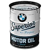 Nostalgic-Art Retro Spardose, 600 ml, BMW – Superior Motor Oil – Geschenk-Idee für BMW...