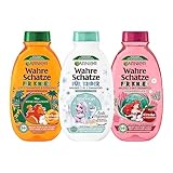 Garnier Wahre Schätze für Kinder 2in1 mildes Shampoo-Set, Disney Edition, Geschenkset, Arielle,...