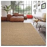 Jute-Sisal-Teppich, handgefertigt, umweltfreundlich, langlebig, für moderne Schlafzimmer- und...