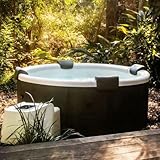 MSpa Whirlpool Denver 180x180x70 cm – Aufblasbarer Whirlpool für 6 Personen mit 130 Luftdüsen &...