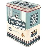 Nostalgic-Art Retro Vorratsdose L, PfotenSchild – Dog Biscuits – Geschenk-Idee für...