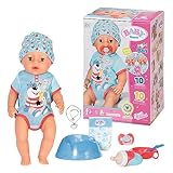 BABY born Magic Boy, Babypuppe mit 10 Funktionen für Kinder ab 3 Jahren, funktioniert ohne...