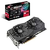 ASUS ROG Strix-RX570-O8G-Gaming AMD Radeon Grafikkarte (8GB GDDR5 Speicher, PCIe 3.0, HDMI,...