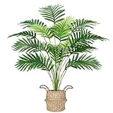Der Rose Kunstpflanze Künstliche Palme 71cm Künstliche Pflanzen Kunstpflanzen Groß Fake Plant...