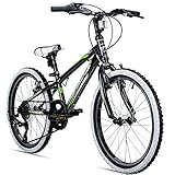 Bergsteiger Kansas 20, 24 Zoll Kinderfahrrad, geeignet für 6, 7, 8, 9, 10, 11 Jahre, Shimano 6...