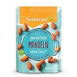 Seeberger Mandeln geröstet 12er Pack: Große knackige Mandelkerne - mit hohem Vitamin Gehalt -...