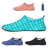 Barfuß-Wasserschuhe, Unisex, atmungsaktiv, dicke Sohle, Strand-Schwimmschuhe, schnelltrocknend,...