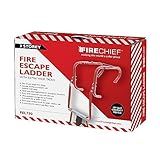 Firechief FEL730 Feuerschutzleiter, 3 Etagen, zusammenklappbar, extra breite Trittflächen