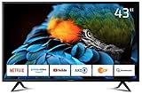 DYON Smart 43 XT 108 cm (43 Zoll) Fernseher (Full-HD Smart TV, HD Triple Tuner (DVB-C/-S2/-T2),...